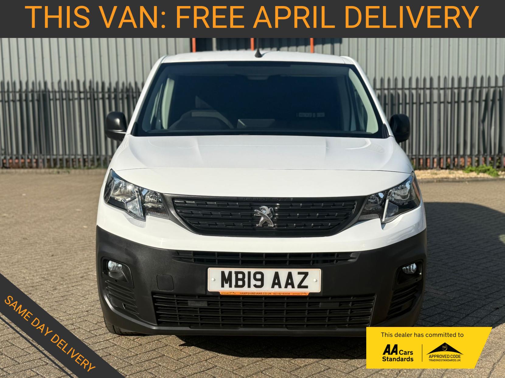 Peugeot Partner 1.5 BlueHDi 1000 Professional Standard Panel Van 5dr Diesel Manual SWB Euro 6 (100 bhp)