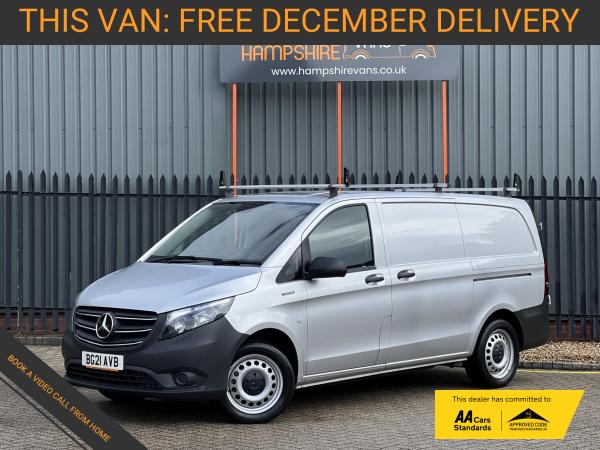 Mercedes-Benz eVito 114 e 41kWh Pure Panel Van 5dr Electric Auto FWD L2 (LWB) (115 ps)