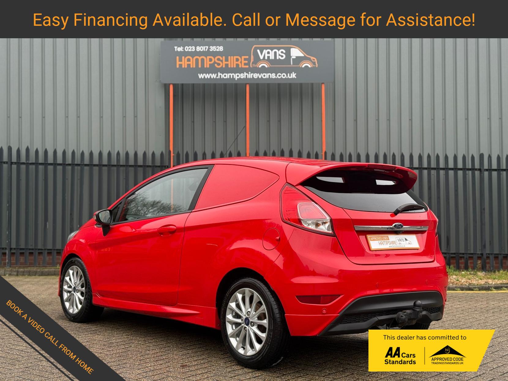 Ford Fiesta Van 1.5 TDCi Sport Panel Van 3dr Diesel Manual (94 g/km, 94 bhp)