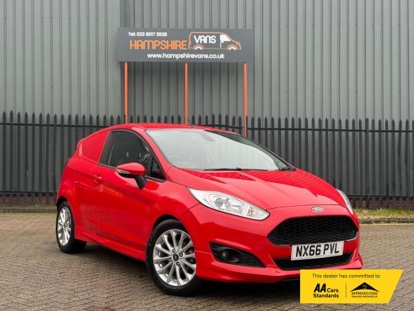 Ford Fiesta Van 1.5 TDCi Sport Panel Van 3dr Diesel Manual (94 g/km, 94 bhp)