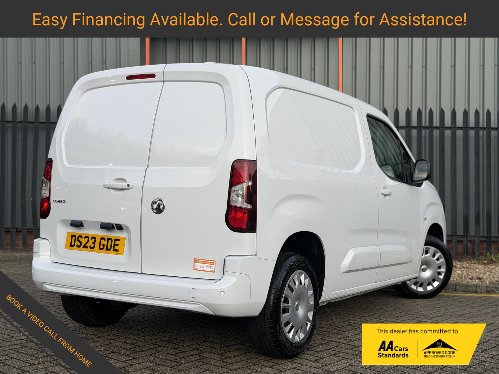 Vauxhall Combo 1.5 Turbo D 2300 Pro Panel Van 5dr Diesel Manual L1 H1 Euro 6 (s/s) (100 ps)