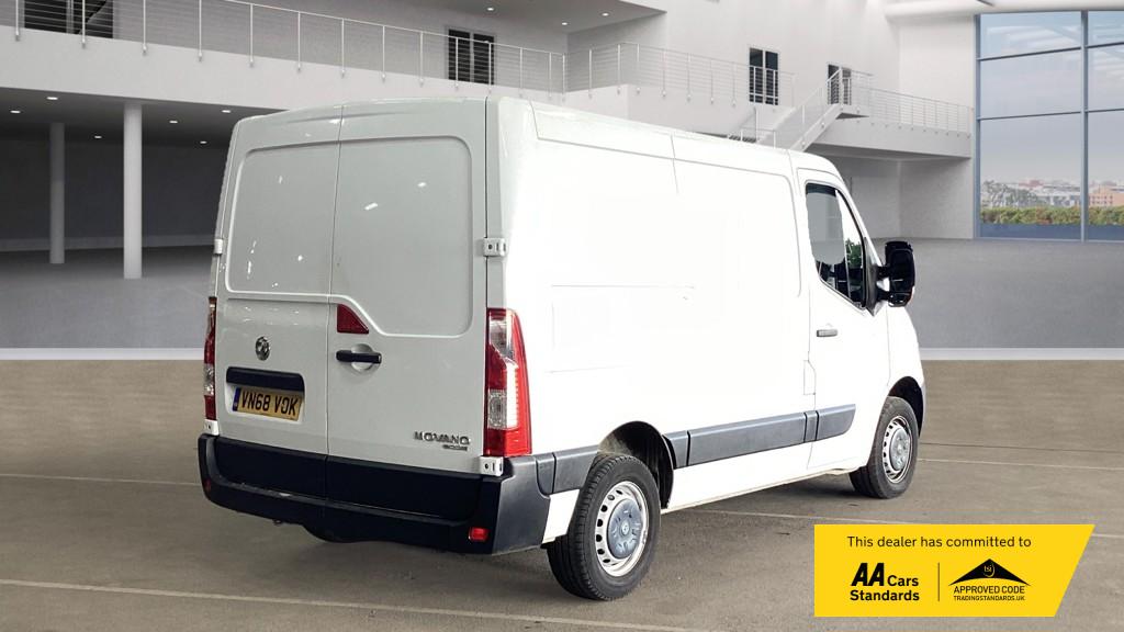 Vauxhall Movano 2.3 CDTi 3500 Panel Van 5dr Diesel Manual FWD L1 H1 Euro 6 (110 ps)