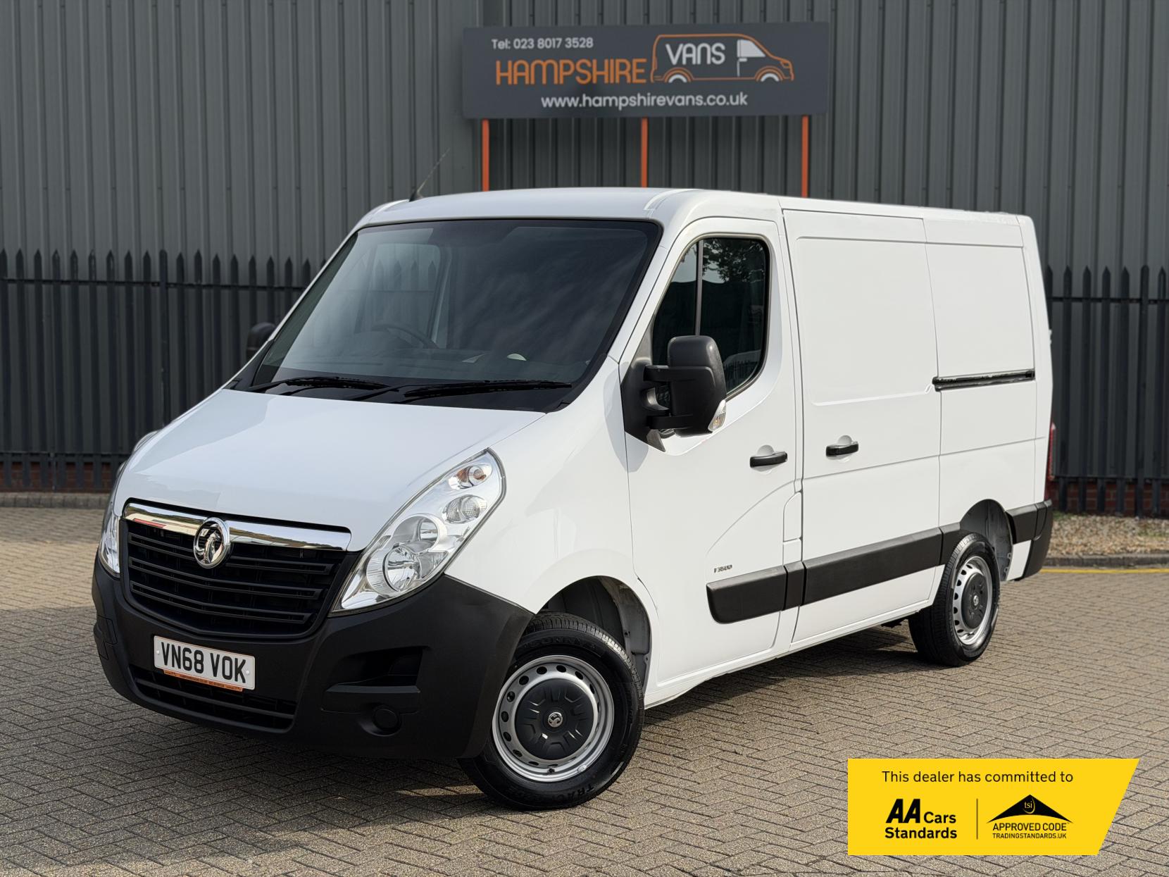 Vauxhall Movano 2.3 CDTi 3500 Panel Van 5dr Diesel Manual FWD L1 H1 Euro 6 (110 ps)