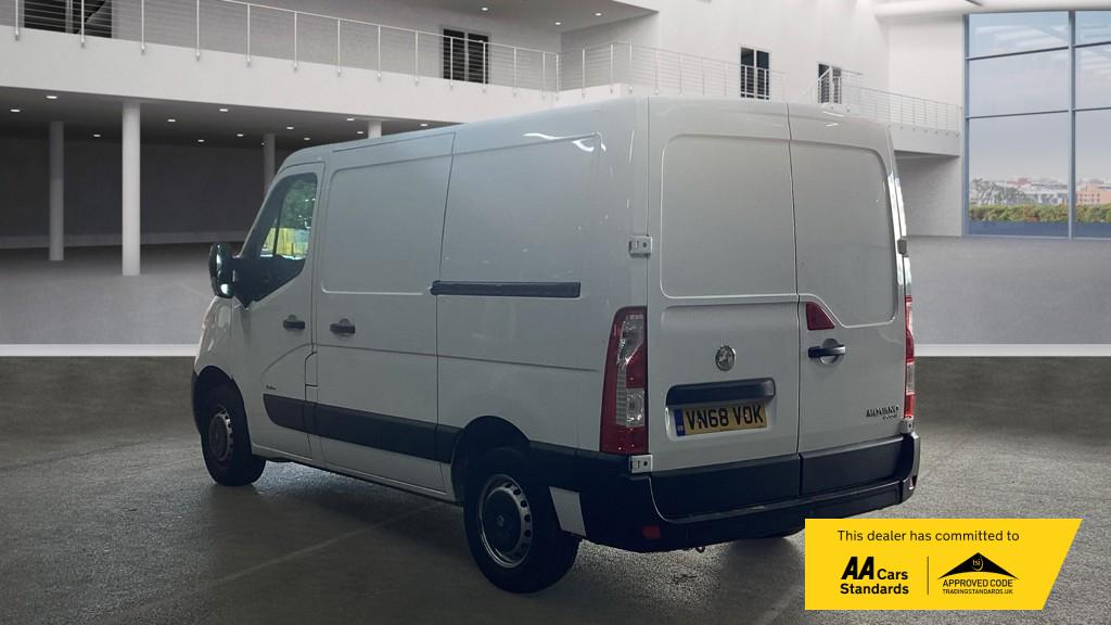 Vauxhall Movano 2.3 CDTi 3500 Panel Van 5dr Diesel Manual FWD L1 H1 Euro 6 (110 ps)