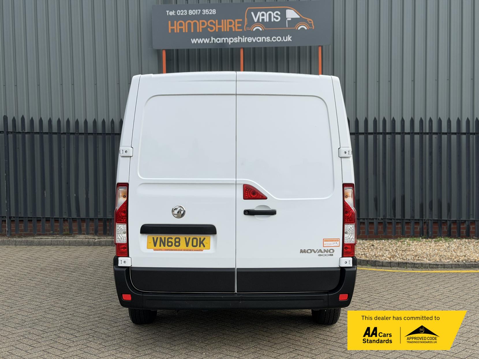 Vauxhall Movano 2.3 CDTi 3500 Panel Van 5dr Diesel Manual FWD L1 H1 Euro 6 (110 ps)