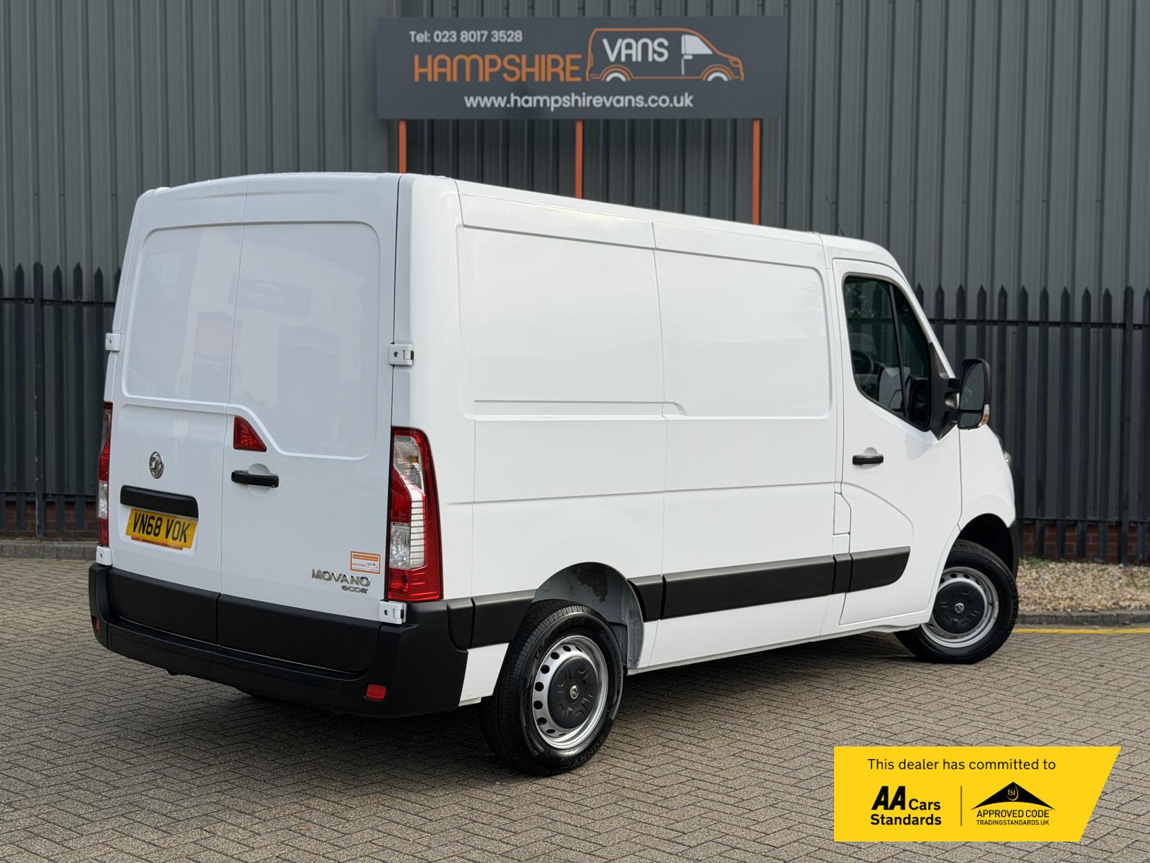 Vauxhall Movano 2.3 CDTi 3500 Panel Van 5dr Diesel Manual FWD L1 H1 Euro 6 (110 ps)