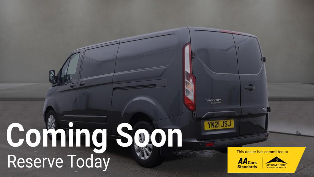 2021 Ford Transit Custom 2.0 300 EcoBlue Limited Panel Van 5dr Diesel Manual L2 H1 Euro 6 (s/s) (130 ps) - Thumbnail 3