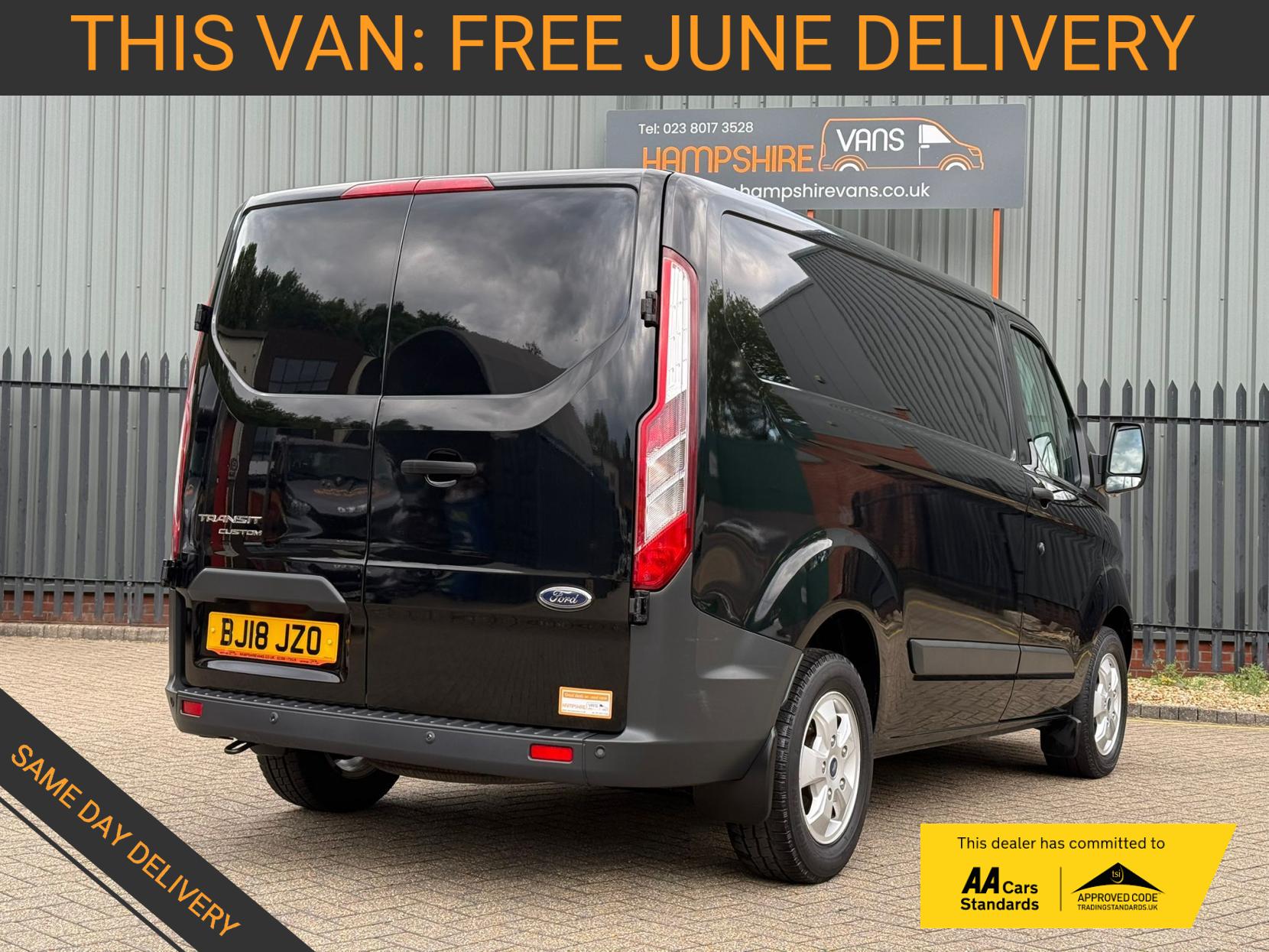 2018 Ford Transit Custom 2.0 TDCi 270 Trend Panel Van 5dr Diesel Manual L1 H1 (157 g/km, 128 bhp) - Thumbnail 3