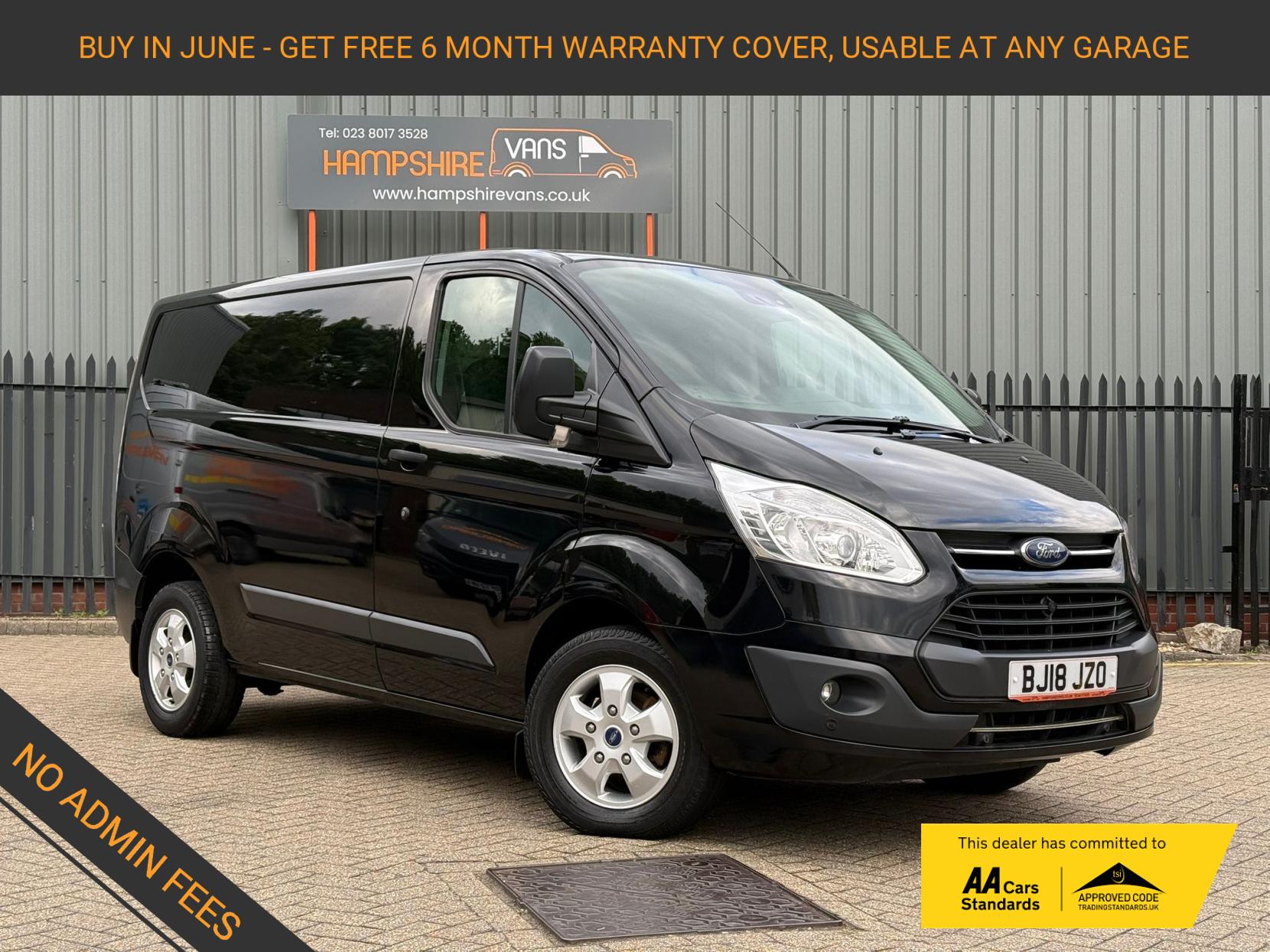 2018 Ford Transit Custom 2.0 TDCi 270 Trend Panel Van 5dr Diesel Manual L1 H1 (157 g/km, 128 bhp) - Image 1