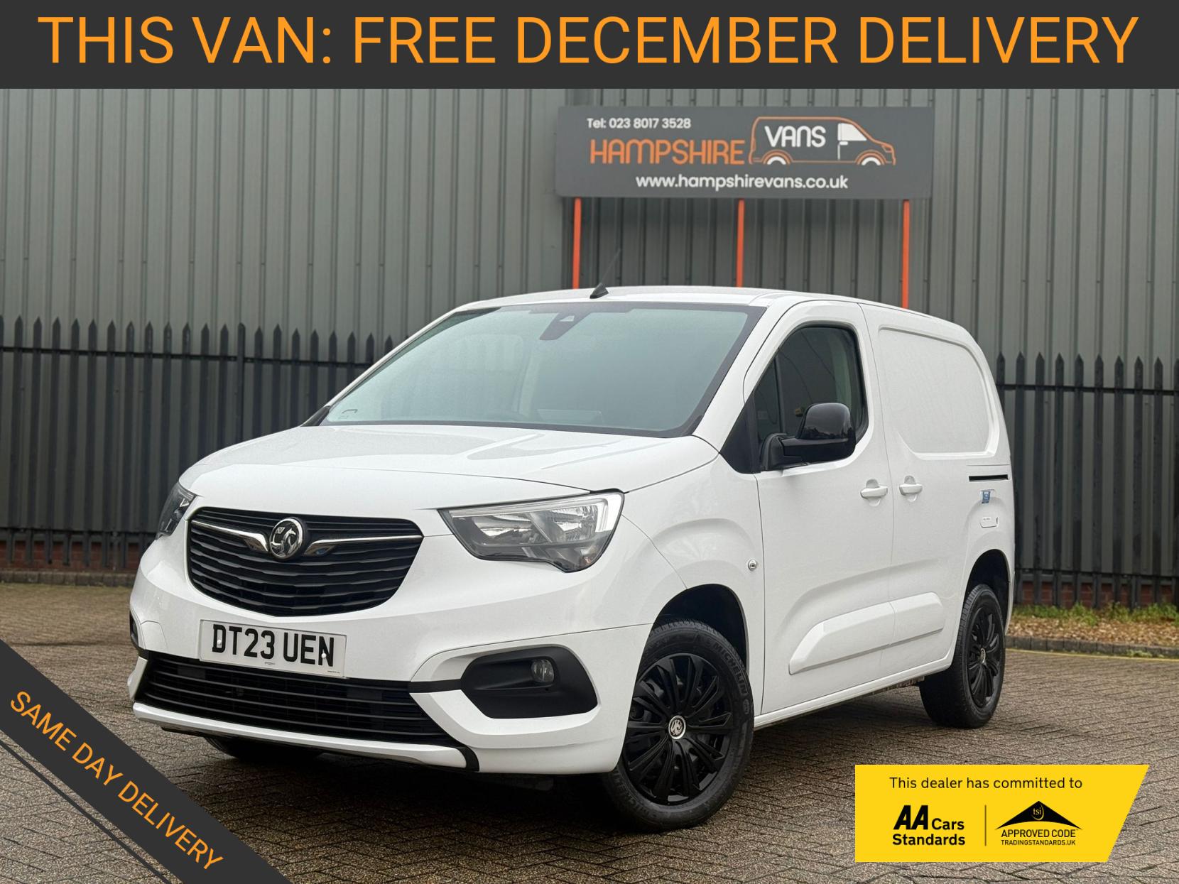 Vauxhall Combo 1.5 Turbo D 2300 Pro Panel Van 5dr Diesel Manual L1 H1 Euro 6 (s/s) (100 ps)