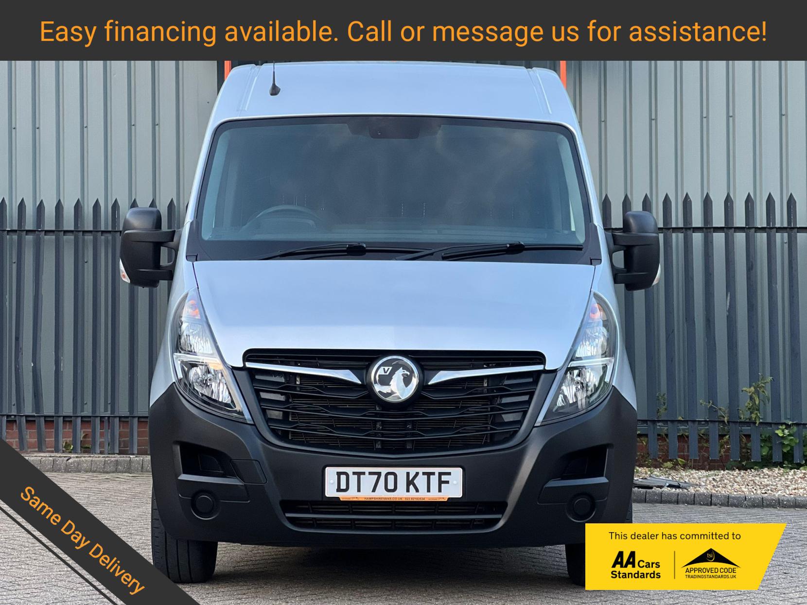 Vauxhall Movano 2.3 CDTi 3500 BiTurbo Edition Panel Van 5dr Diesel Manual FWD L3 H2 Euro 6 (135 ps)