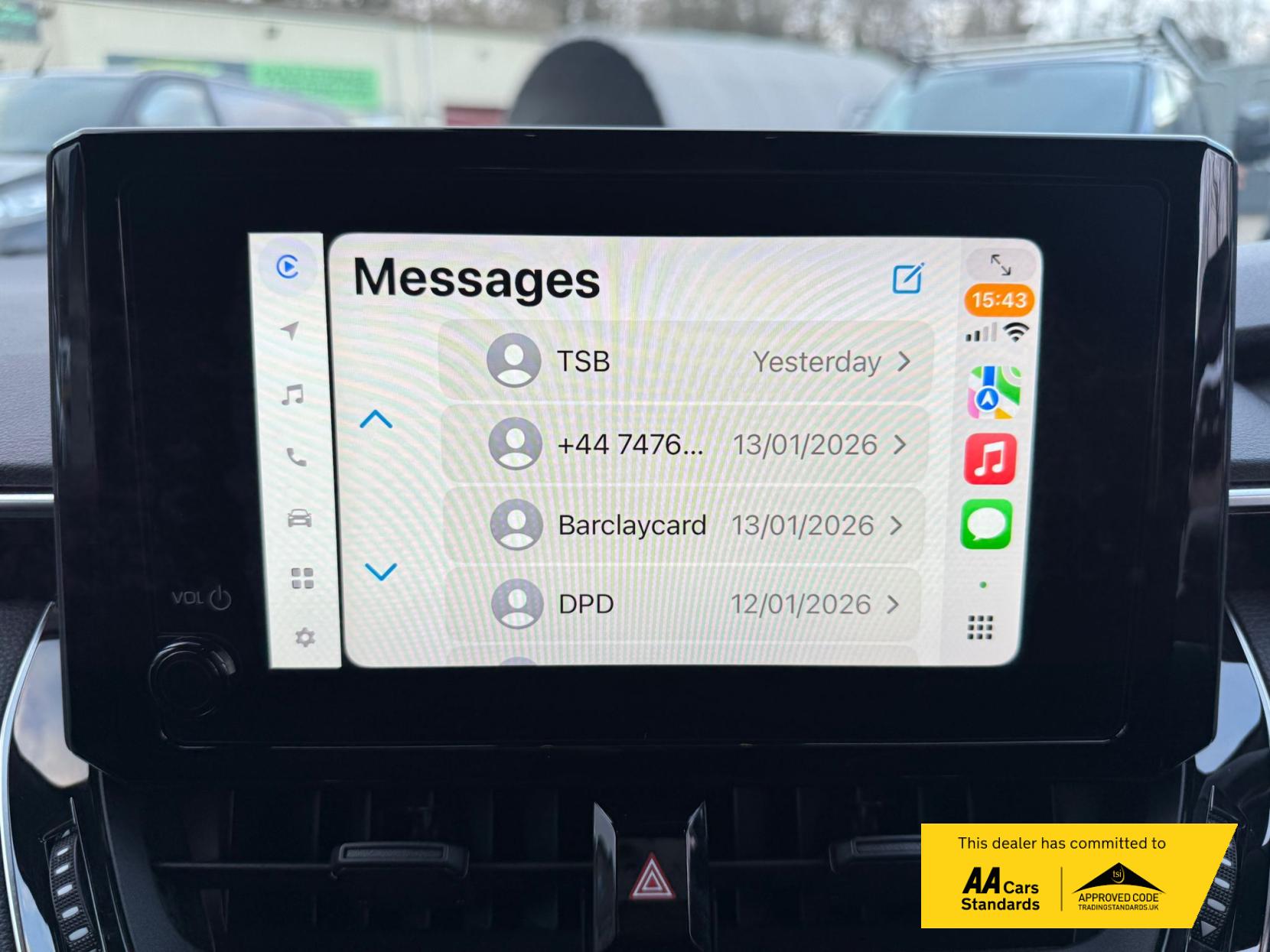 Toyota Corolla 1.8 VVT-h Car Derived Van 5dr Petrol Hybrid CVT Euro 6 (s/s) (140 ps)