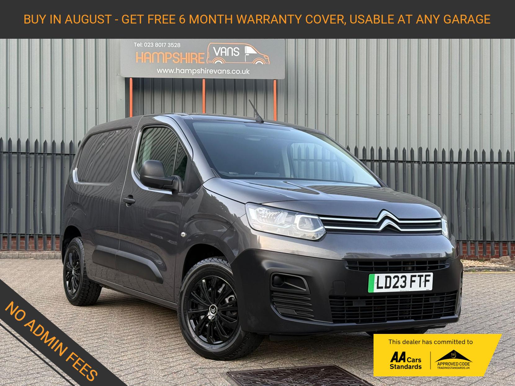 2023 Citroen e-Berlingo 800 50kWh Enterprise Edition M Panel Van 5dr Electric Auto SWB (7.4kW Charger) (136 ps) - Image 1